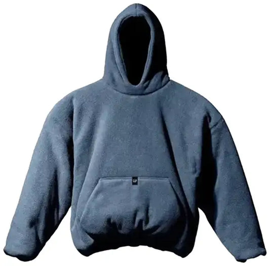 Yeezy Gap Engineered by Balenciaga Polar Fleece Padded Hoodie 'Dark Blue'