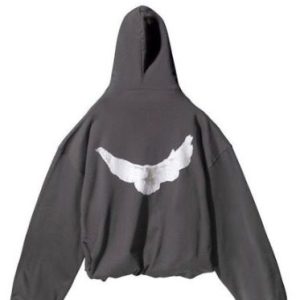 Gap x YZY Engineered by Balenciaga Dove Hoodie Dark GREY