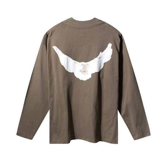 YZY Gap Dove Of Peace Long Sleeve Tee