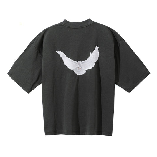 Yeezy Gap Engineered by Balenciaga Dove Half Sleeve T-Shirt